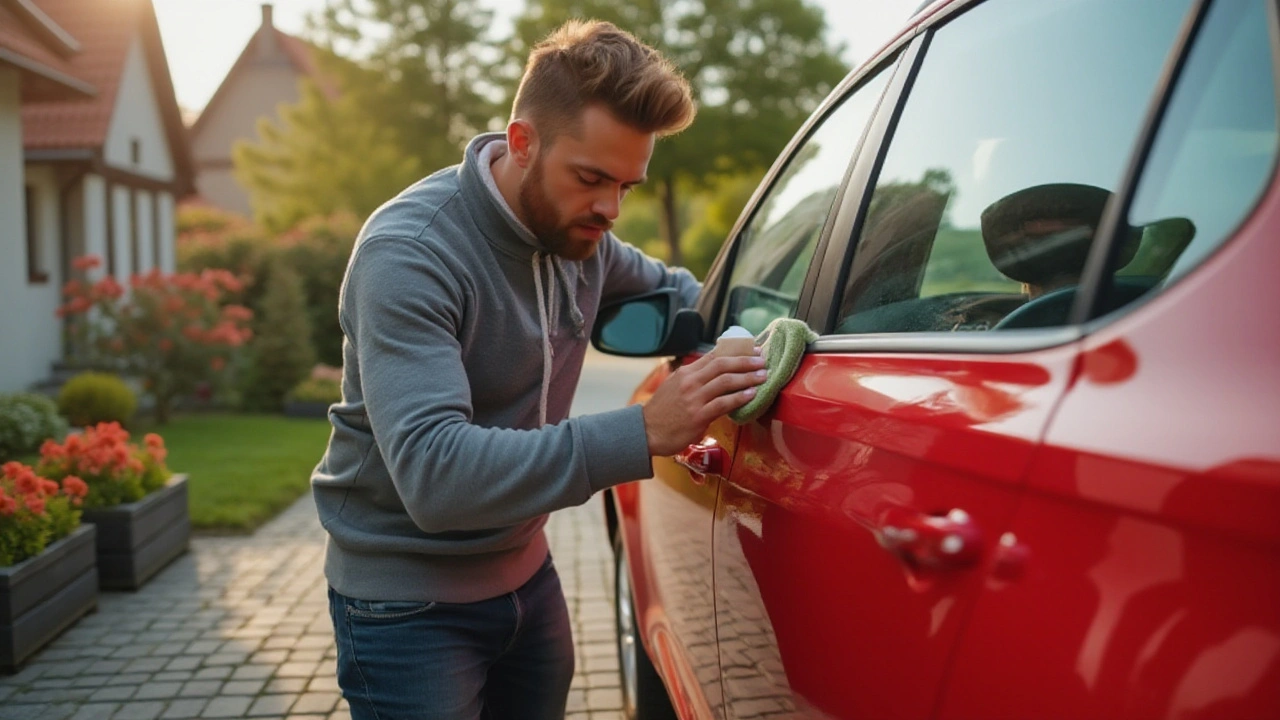 Jak efektivně vyleštit poškrábané auto