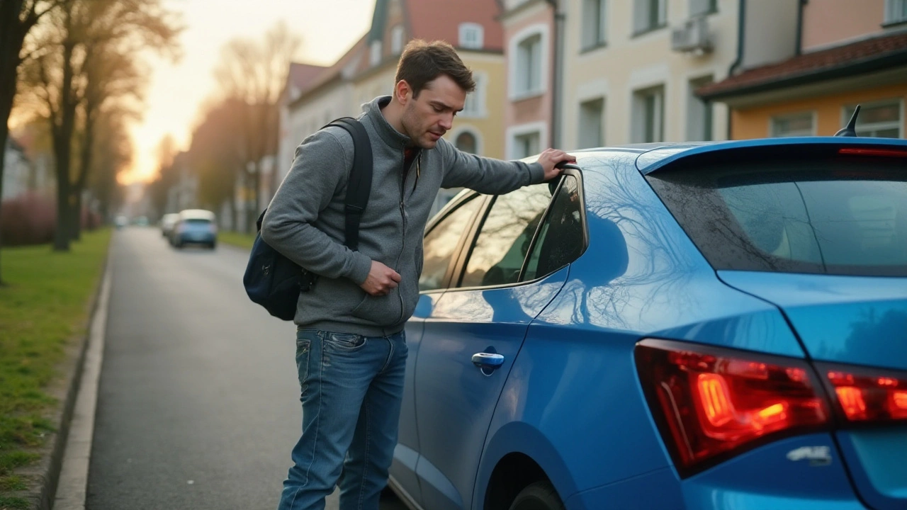 Jak řešit poškrábané auto: krok za krokem