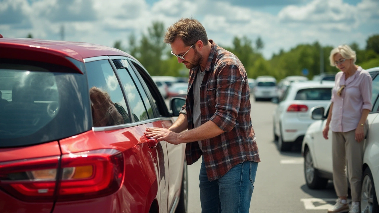 Jak si poradit, když vám někdo nabourá auto a jak opravit škrábance