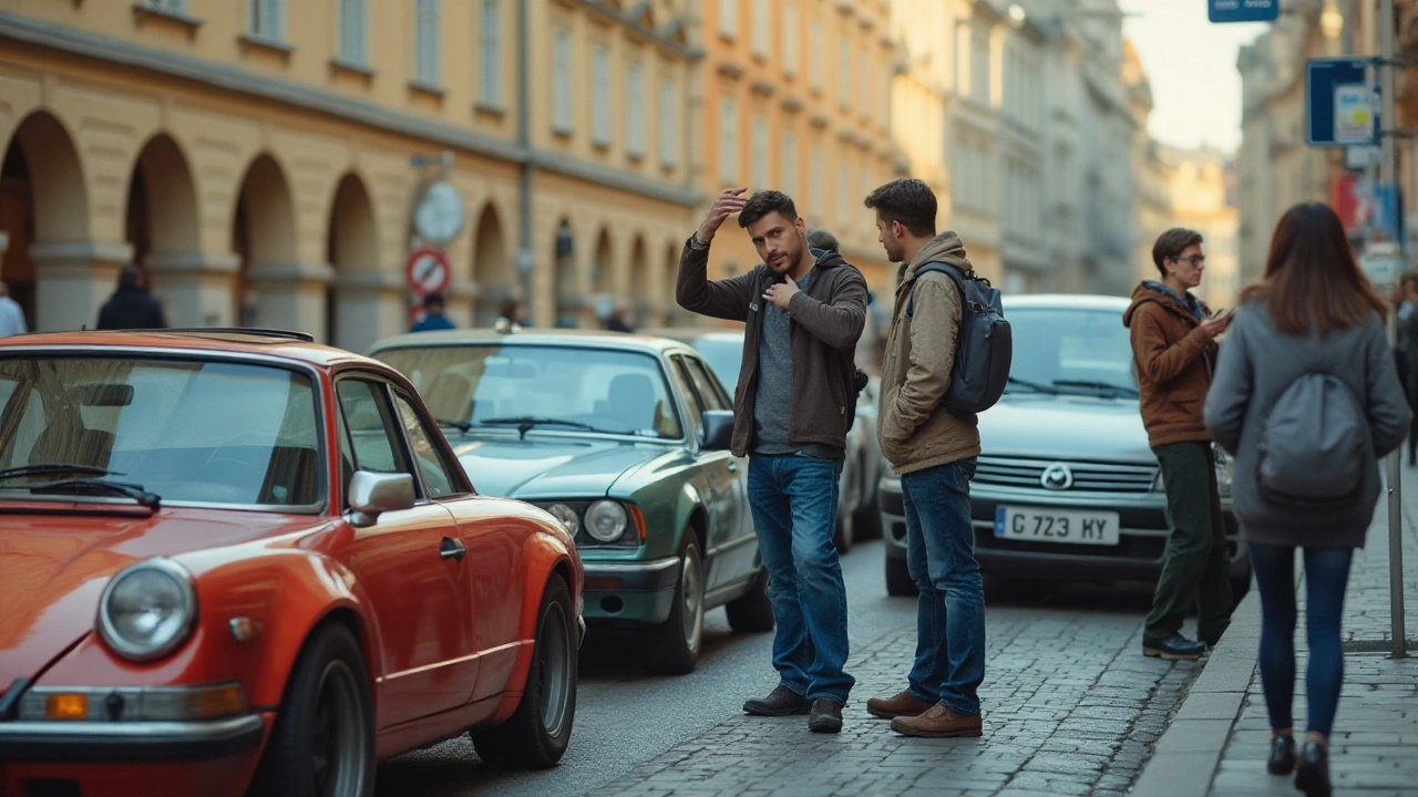 Kdy se poškrábané auto stává trestným činem při dopravní nehodě